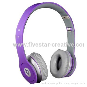 Justbeats Solo With Controltalk By Dr Dre Headphones Purple 